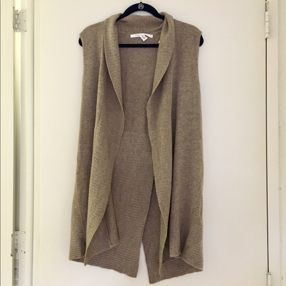 Long Sleeveless Sweater